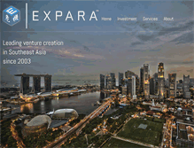 Tablet Screenshot of expara.com